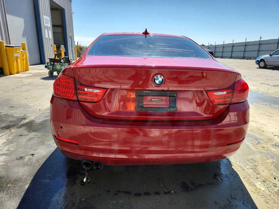 2017 BMW 4 series VIN WBA4R7C57HK876455 COPART salvage auction — FRONT END, CA - CERT OF TITLE-SALVAGED, sold $600 on 2026-08-04 (photo 6)