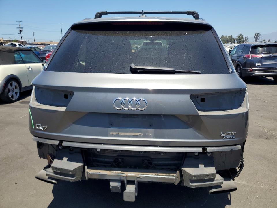 2017 Audi Q7 VIN WA1LAAF74HD046479 COPART salvage auction — REAR END, Ca - Salvage Certificate, sold $6,900 on 2026-07-27 (photo 6)