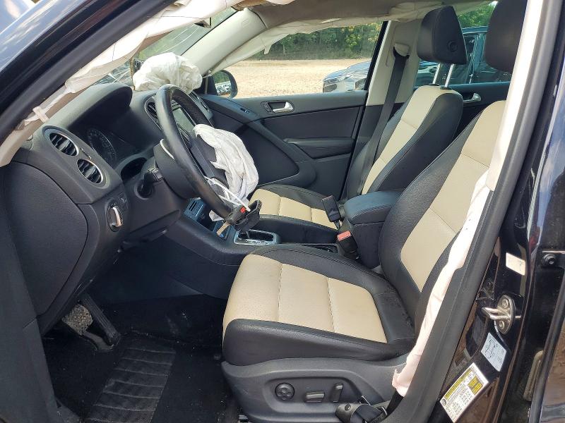 2016 Volkswagen Tiguan VIN WVGAV7AX2GW553391 COPART salvage auction — FRONT END, Nc - Salvage Certificate Of Title, sold $725 on 2026-08-17 (photo 7)