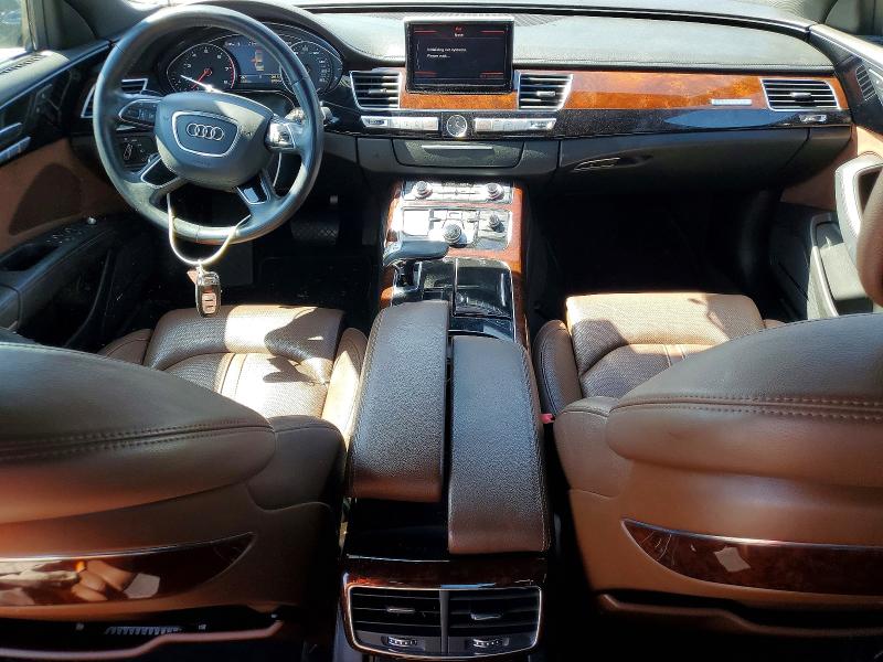 2013 Audi A8 VIN WAURGAFDXDN008261 COPART salvage auction — MINOR DENT/SCRATCHES, Tx - Certificate Of Title, sold $90 on 2026-07-28 (photo 8)
