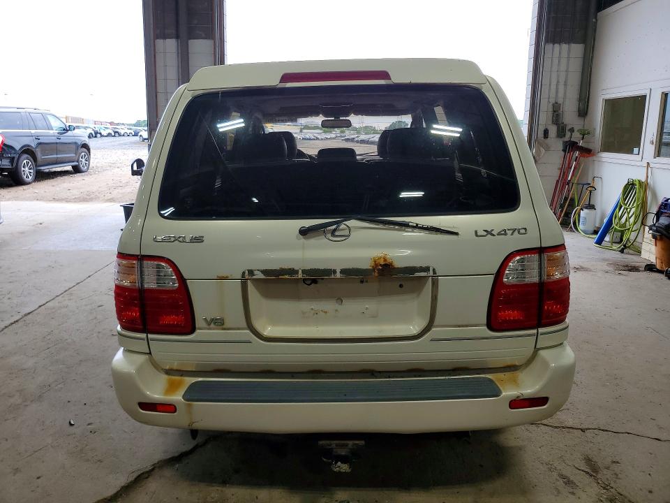 2002 Lexus Lx 470 VIN JTJHT00W623522919 COPART salvage auction — HAIL, MN - CERTIFICATE OF TITLE, sold $1,600 on 2026-07-28 (photo 6)