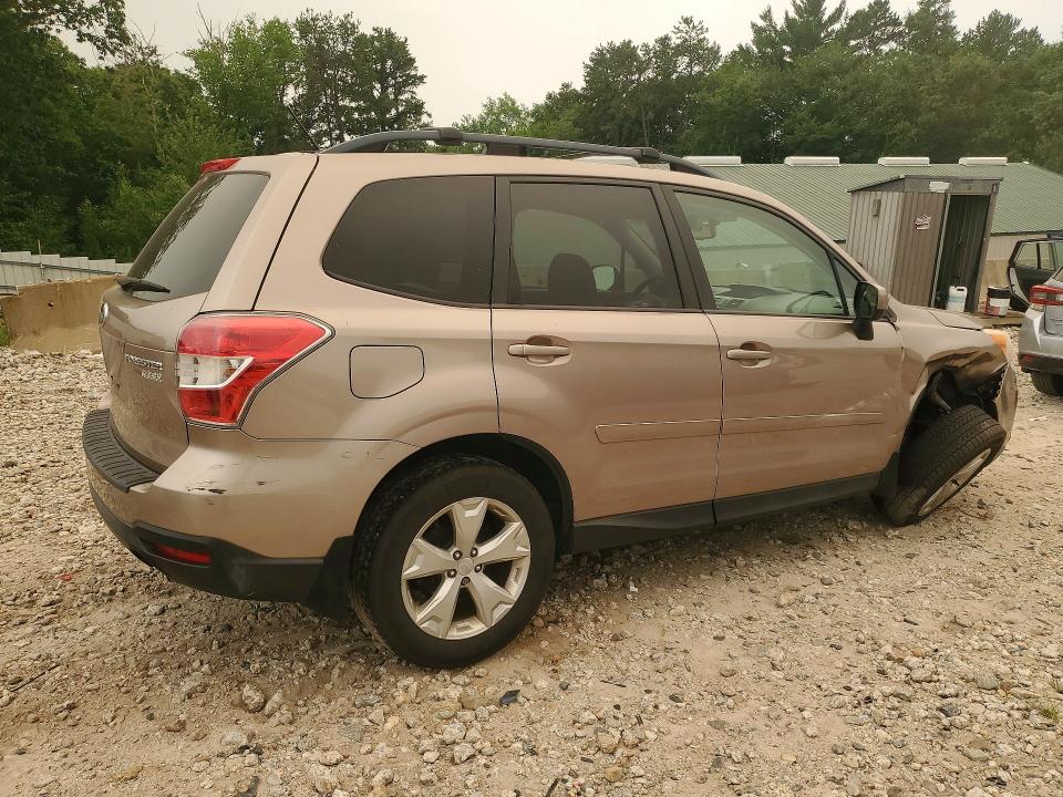 2014 Subaru Forester VIN JF2SJACC2EG545604 COPART salvage auction — UNDERCARRIAGE, MA - CERT OF TITLE-RECONSTRCTD COLL, sold $450 on 2026-07-29 (photo 3)