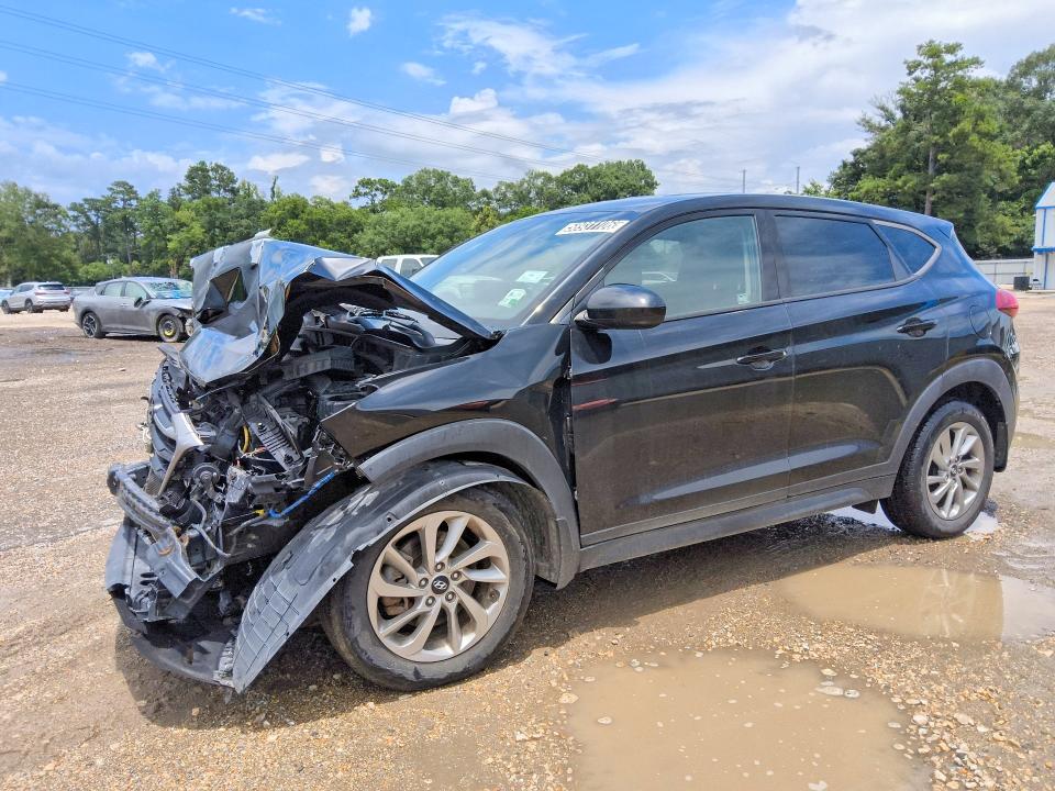 2017 Hyundai Tucson VIN KM8J23A42HU592485 COPART salvage auction — FRONT END, LA - CERTIFICATE OF TITLE, sold $125 on 2026-07-28 (photo 1)