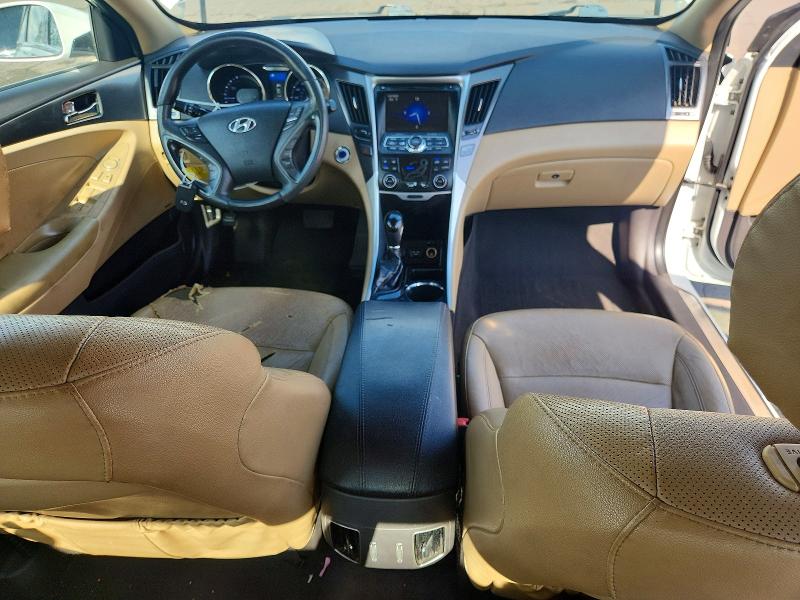 2011 Hyundai Sonata hybrid VIN KMHEC4A43BA001707 COPART salvage auction — SIDE, Ct - Cert Of Title-Salvage, sold $450 on 2026-07-28 (photo 8)