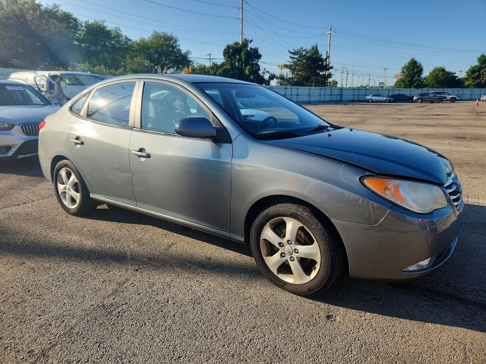 2010 Hyundai Elantra VIN KMHDU4AD8AU872351 COPART salvage auction — FRONT END, Oh - Cert Of Title-Salvage, sold $100 on 2026-07-31 (photo 4)
