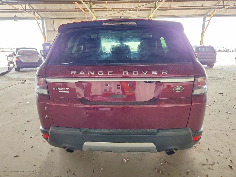2016 Land rover Range rover sport VIN SALWR2VF7GA553024 COPART salvage auction — MINOR DENT/SCRATCHES, AZ - CERTIFICATE OF TITLE (P), sold $6,500 on 2026-07-27 (photo 6)