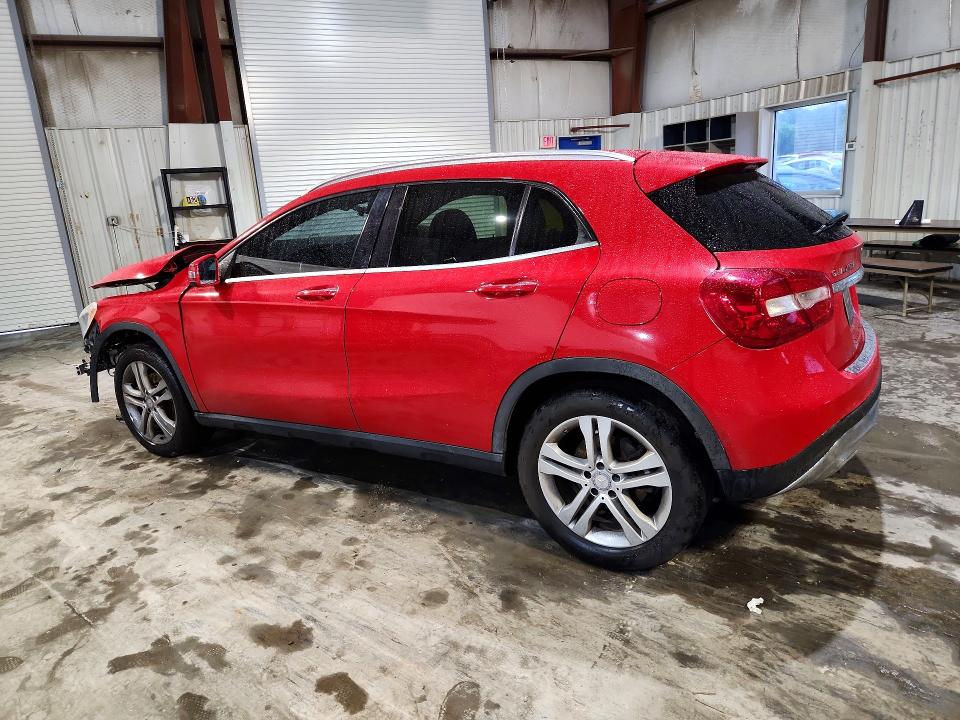 2016 Mercedes-benz Gla-klasse VIN WDCTG4EB9GJ204563 COPART salvage auction — FRONT END, Salvage Title, sold $725 on 2026-08-12 (photo 2)