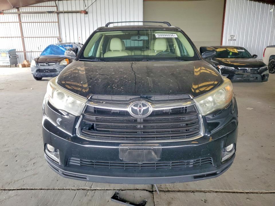 2015 Toyota Highlander VIN 5TDYKRFH5FS048520 COPART salvage auction — SIDE, Ca - Salvage Certificate, sold $4,250 on 2026-07-23 (photo 5)