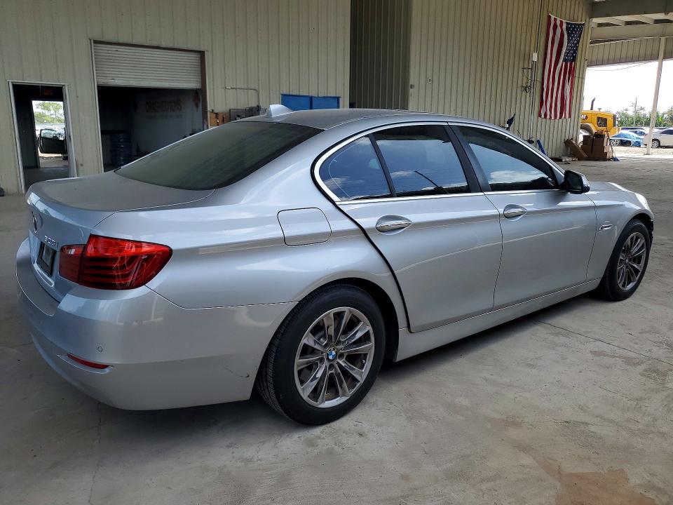 2014 BMW 5er VIN WBA5A5C51ED500267 COPART salvage auction — FRONT END, Fl - Cert Of Title Slvg Rebuildable, sold $1,400 on 2026-07-22 (photo 3)