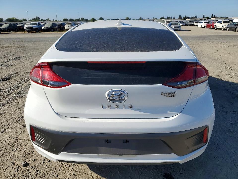 2020 Hyundai Ioniq VIN KMHC65LC0LU241175 COPART salvage auction — FRONT END, Ca - Acq Bos - Post Sale - Salvage, sold $100 on 2026-07-09 (photo 6)