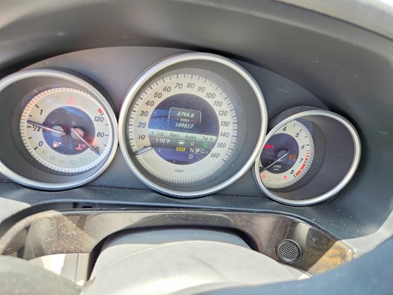 2014 Mercedes-benz E-klasse VIN WDDHF5KB5EA915723 COPART salvage auction — FRONT END, Az - Cert Of Title - Salvage, sold $200 on 2026-07-24 (photo 9)