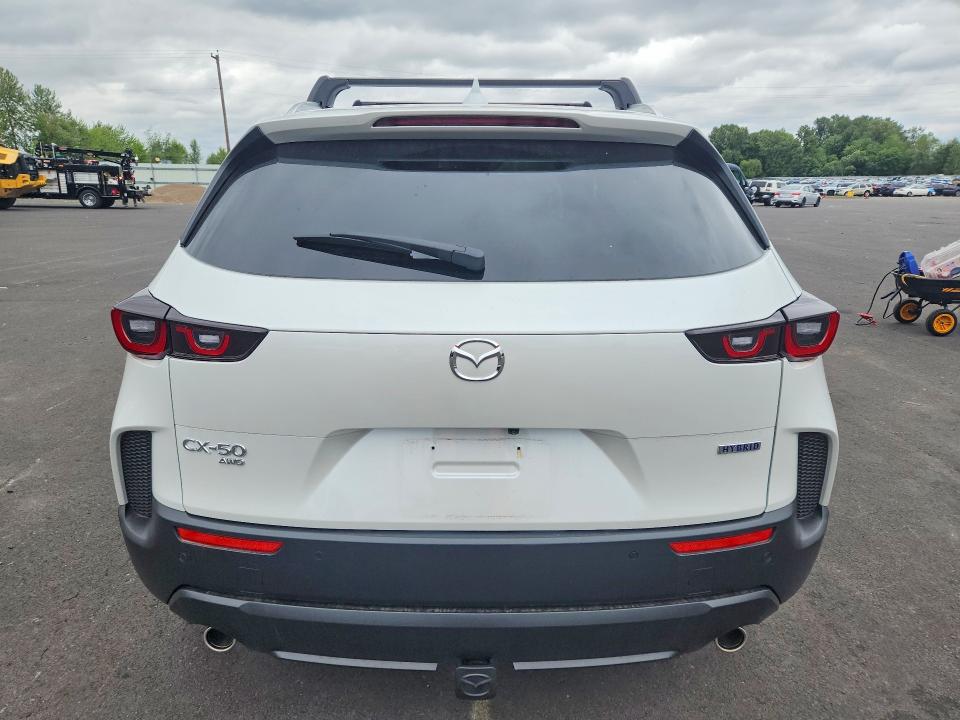 2026 Mazda VIN 7MMVAABW1TN146408 COPART salvage auction — FRONT END, Or - Salvage Title Certificate, sold $10,700 on 2026-08-03 (photo 6)