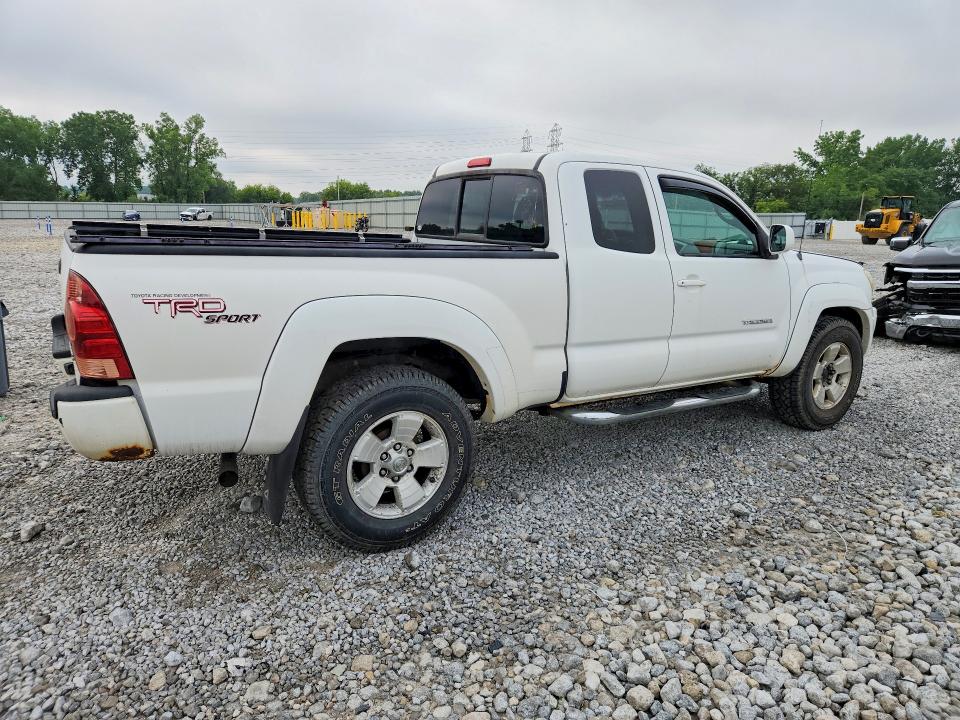 2007 Toyota Tacoma VIN 5TEUU42N77Z351374 COPART salvage auction — REAR END, Oh - Certificate Of Title (P), sold $4,950 on 2026-07-27 (photo 3)