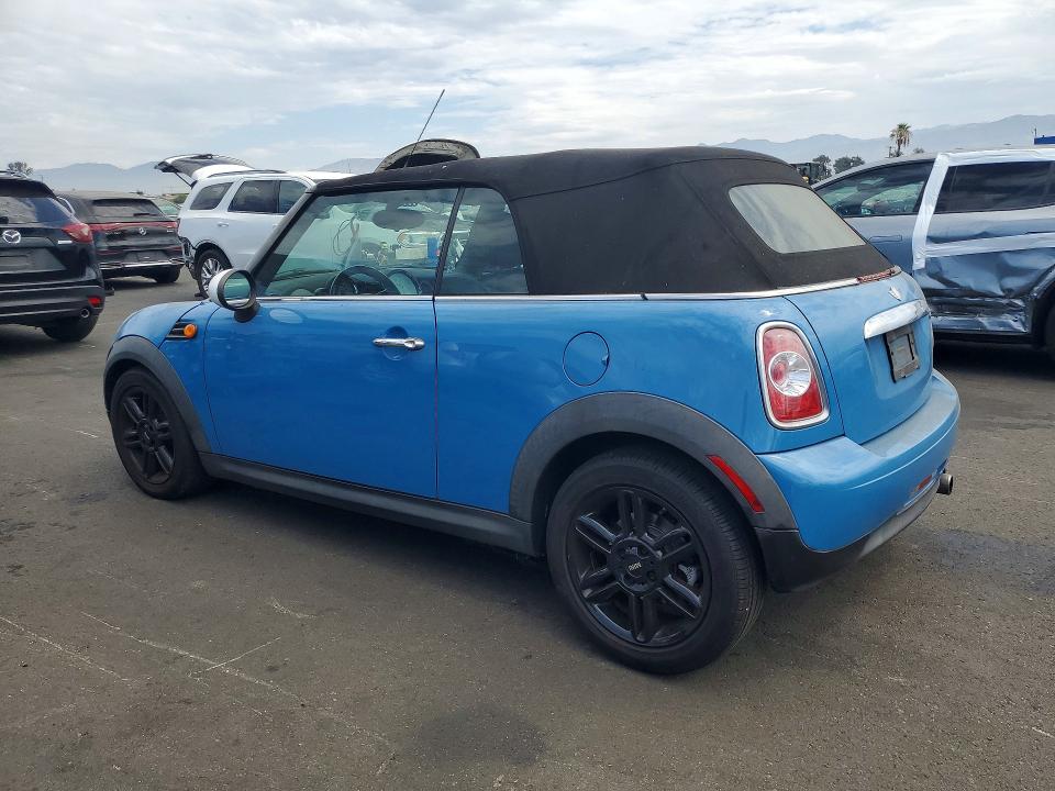 2014 Mini Cooper VIN WMWZN3C53ET570000 COPART salvage auction — FRONT END, Ca - Salvage Certificate, sold $725 on 2026-07-20 (photo 2)