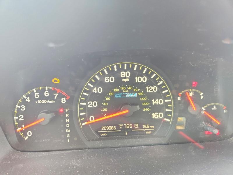 2006 Honda Accord VIN JHMCN364X6C003519 COPART salvage auction — REAR END, Ma - Cert Of Title-Reconstrctd Coll, sold $125 on 2026-07-29 (photo 9)