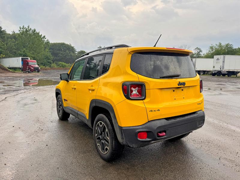 2017 Jeep Renegade VIN ZACCJBCB4HPE87499 COPART salvage auction — NORMAL WEAR, Me - Certificate Of Title (P), sold $3,750 on 2026-08-03 (photo 3)