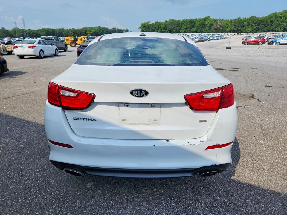 2015 Kia Optima VIN 5XXGM4A70FG399926 COPART salvage auction — FRONT END, MS - CERT OF TITLE-SALVAGED, sold $30 on 2026-07-30 (photo 6)
