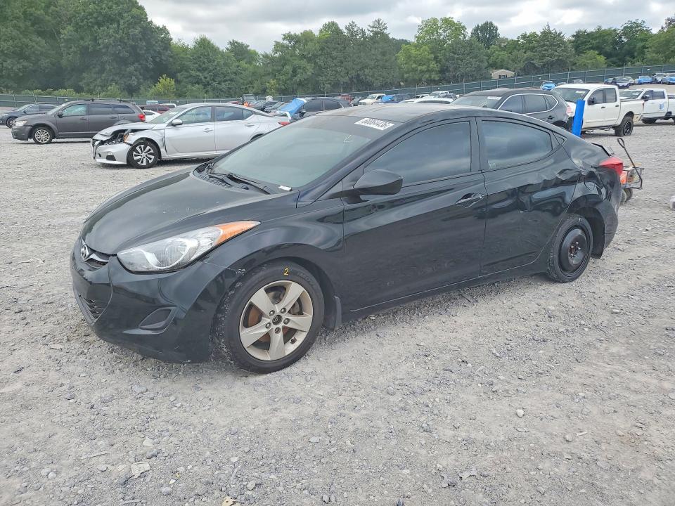 2012 Hyundai Elantra VIN KMHDH4AE0CU331438 COPART salvage auction — ALL OVER, TN - SALVAGE CERTIFICATE, sold $250 on 2026-07-21 (photo 1)