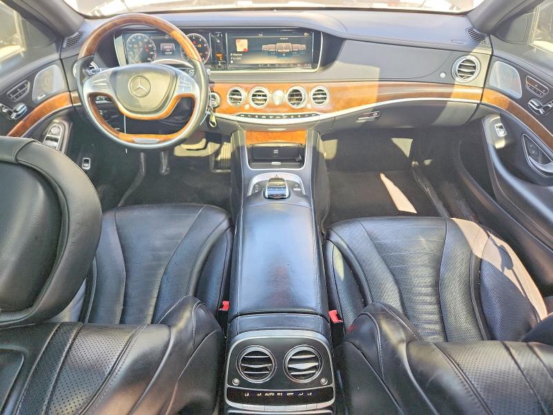 2015 Mercedes-benz S-klasse VIN WDDUG8FB0FA158531 COPART salvage auction — WATER/FLOOD, Tx - Certificate Of Title, sold $3,150 on 2026-07-09 (photo 8)