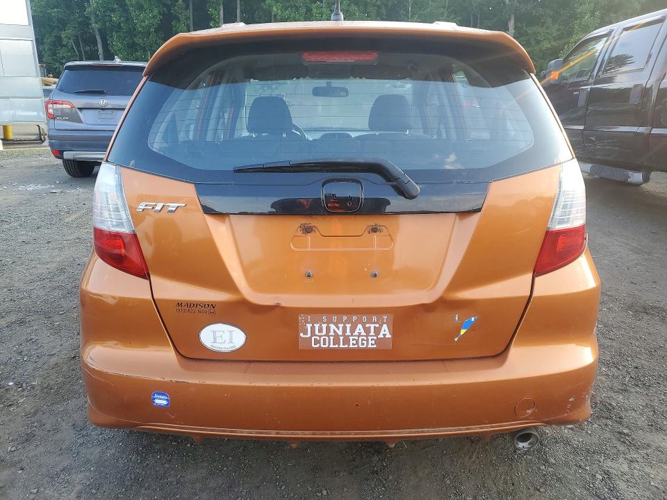 2009 Honda Fit VIN JHMGE88469S036359 COPART salvage auction — MECHANICAL, Ny - Certificate Of Title (P), sold $1,400 on 2026-07-16 (photo 6)