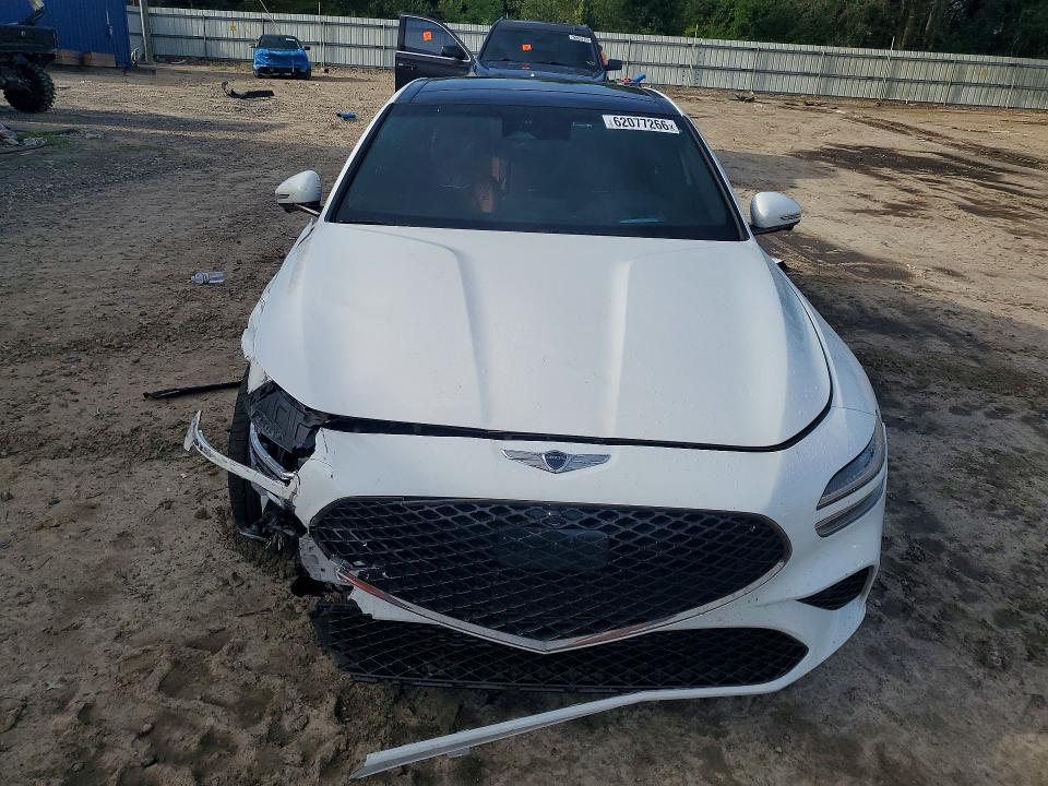 2023 Genesis G70 VIN KMTG54TE8PU113813 COPART salvage auction — FRONT END, Ga - Cert Of Title-Salvage, sold $11,100 on 2026-09-04 (photo 5)