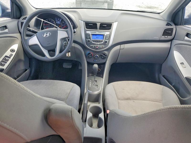2012 Hyundai Accent VIN KMHCT4AE4CU244507 COPART salvage auction — FRONT END, Fl - Cert Of Title Slvg Rebuildable, sold $800 on 2026-07-31 (photo 8)