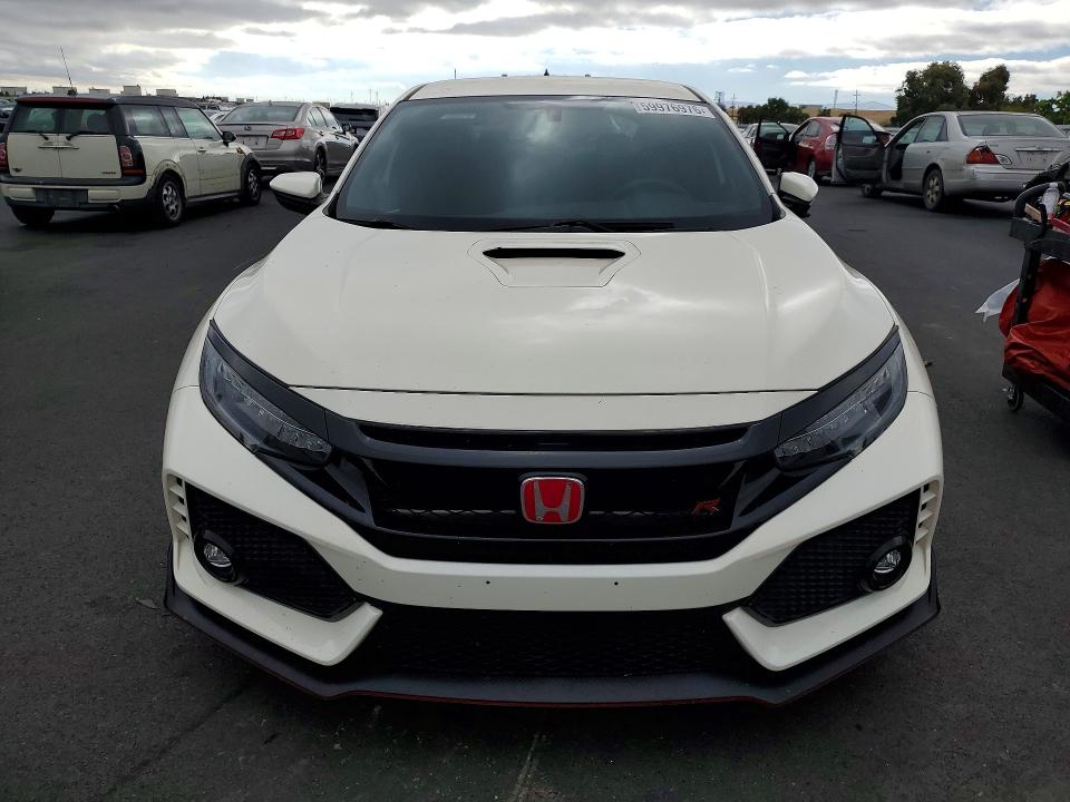 2018 Honda Civic VIN SHHFK8G77JU203913 COPART salvage auction — VANDALISM, Ca - Salvage Certificate, sold $70 on 2026-07-29 (photo 5)