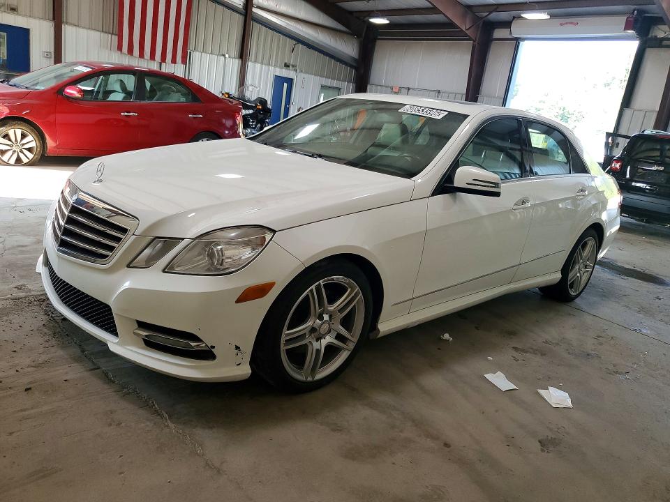 2013 Mercedes-benz E-class VIN WDDHF8JB2DA689304 COPART salvage auction — MINOR DENT/SCRATCHES, OH - CERT OF TITLE-REPOSSESSION, sold $1,900 on 2026-08-13 (photo 1)
