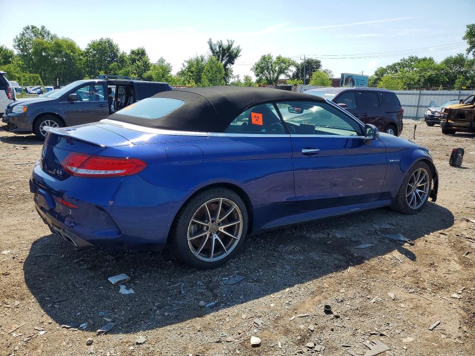 2018 Mercedes-benz C-klasse amg VIN WDDWK8GB9JF704146 COPART salvage auction — MINOR DENT/SCRATCHES, Salvage Title, sold $16,600 on 2026-08-05 (photo 3)