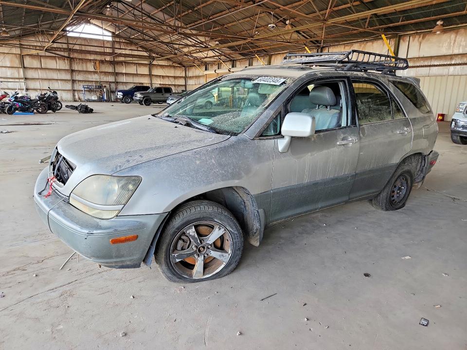 2000 Lexus Rx 300 VIN JT6HF10U0Y0155502 COPART salvage auction — FRONT END, Az - Certificate Of Title (P), sold $500 on 2026-07-20 (photo 1)