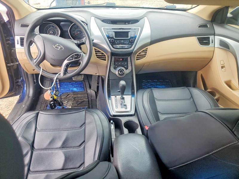 2013 Hyundai Elantra VIN KMHDH4AE6DU868719 COPART salvage auction — NORMAL WEAR, Ks - Dealer Only Clean Title, sold $200 on 2026-07-28 (photo 8)