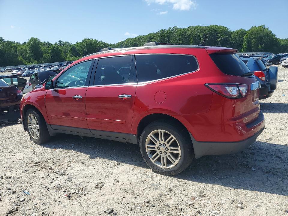 2014 Chevrolet Traverse VIN 1GNKVGKDXEJ265486 COPART salvage auction — FRONT END, MA - CERT OF TITLE-RECONSTRCTD COLL, sold $375 on 2026-07-22 (photo 2)