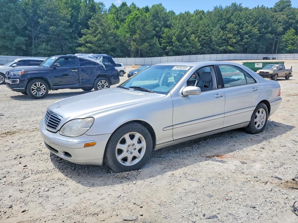 2000 Mercedes-benz S class VIN WDBNG70JXYA116314 COPART salvage auction — MINOR DENT/SCRATCHES, GA - CERT OF TITLE-COURT ORDER, sold $425 on 2026-07-15 (photo 1)
