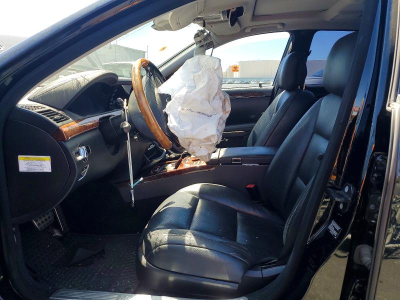 2010 Mercedes-benz S-klasse VIN WDDNG8GB5AA289482 COPART salvage auction — FRONT END, Ca - Salvage Certificate, sold $400 on 2026-08-10 (photo 7)