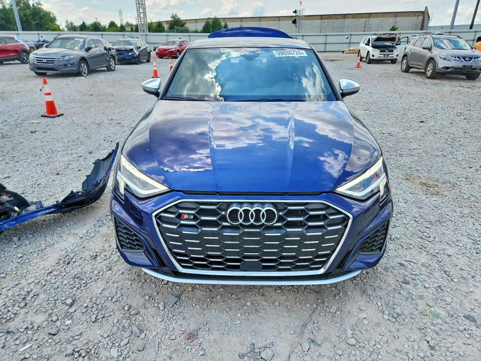 2023 Audi S3 VIN WAUH3DGY6PA053641 COPART salvage auction — REAR END, Oh - Certificate Of Title, sold $1,100 on 2026-07-31 (photo 5)