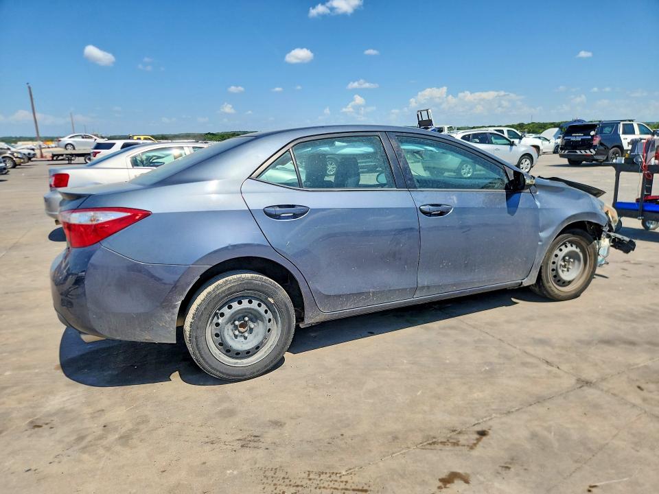 2014 Toyota Corolla VIN 5YFBURHE6EP130833 COPART salvage auction — FRONT END, Tx - Certificate Of Title, sold $1,150 on 2026-07-16 (photo 3)