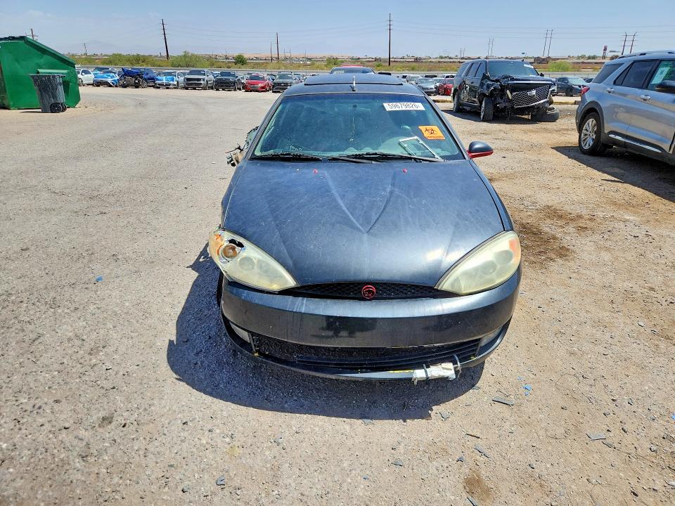2001 Mercury Cougar VIN 1ZWFT61L915617083 COPART salvage auction — UNDERCARRIAGE, AZ - CERT OF TITLE - SALVAGE, sold $175 on 2026-07-24 (photo 5)