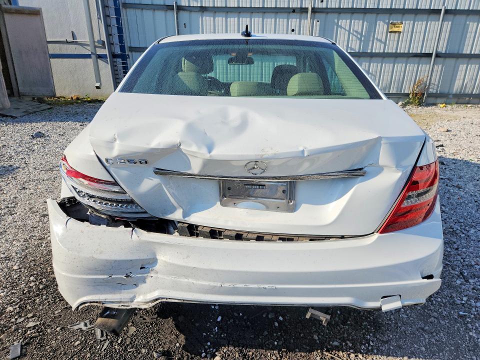 2013 Mercedes-benz VIN WDDGF4HB9DA773050 COPART salvage auction — REAR END, Ar - Cert Of Title-Salvage, sold $275 on 2026-08-10 (photo 6)