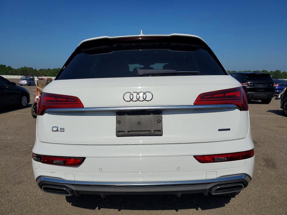 2023 Audi Q5 VIN WA1GAAFY1P2129923 COPART salvage auction — FRONT END, Ny - Mv-907A Salvage Certificate, sold $15,800 on 2026-07-08 (photo 6)