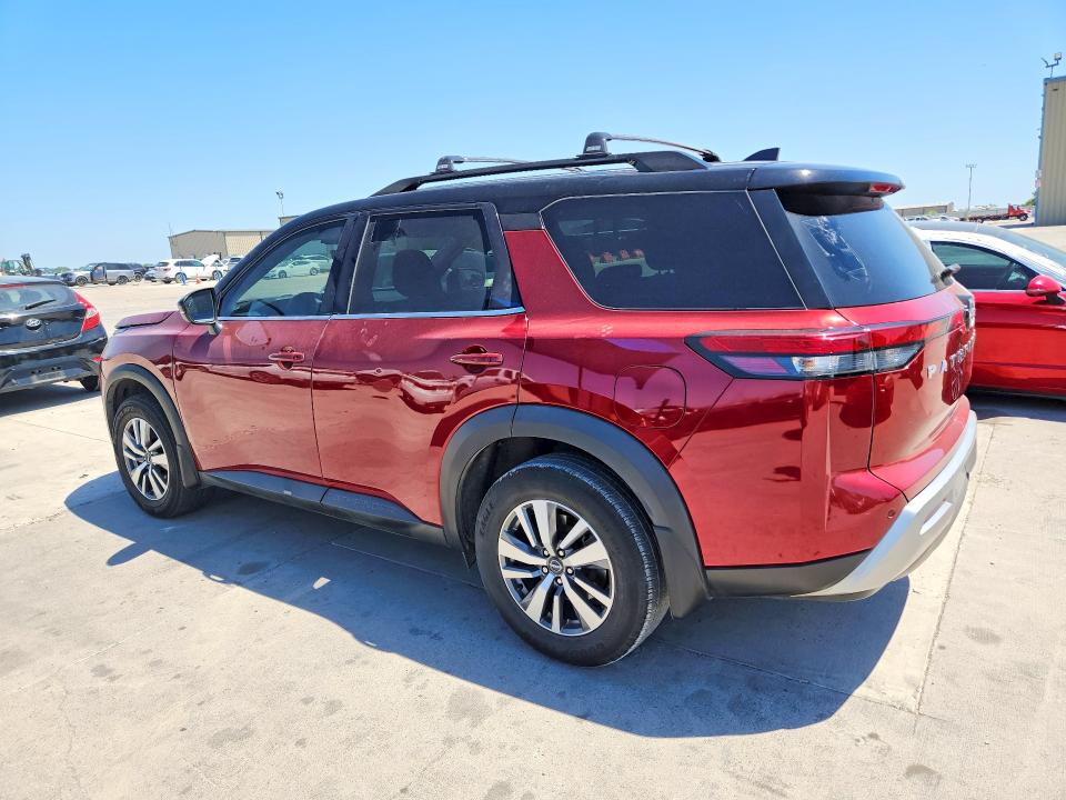 2023 Nissan Pathfinder VIN 5N1DR3CA3PC225045 COPART salvage auction — MINOR DENT/SCRATCHES, Tx - Certificate Of Title (P), sold $10,400 on 2026-08-20 (photo 2)