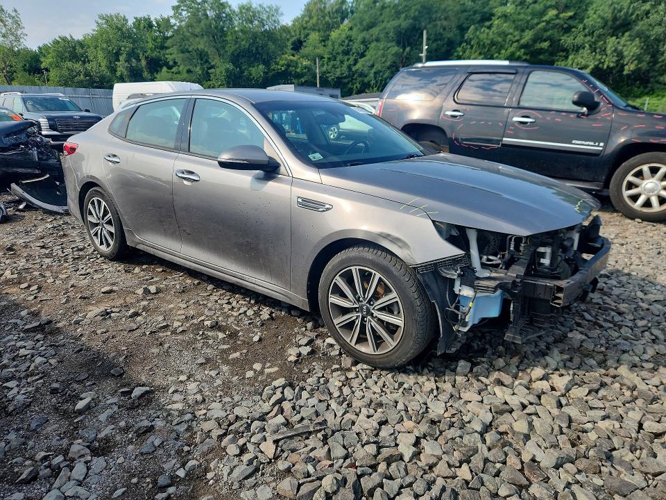 2019 Kia Optima VIN 5XXGU4L16KG324893 COPART salvage auction — FRONT END, NY - MV-907A SALVAGE CERTIFICATE, sold $850 on 2026-07-28 (photo 4)