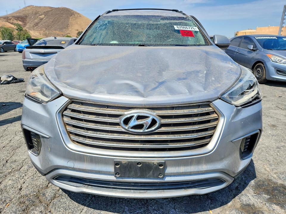 2019 Hyundai Santa fe VIN KM8SM4HFXKU307244 COPART salvage auction — ROLLOVER, Ca - Dis/Dlr/Exp Only Clean Title, sold $450 on 2026-07-30 (photo 5)