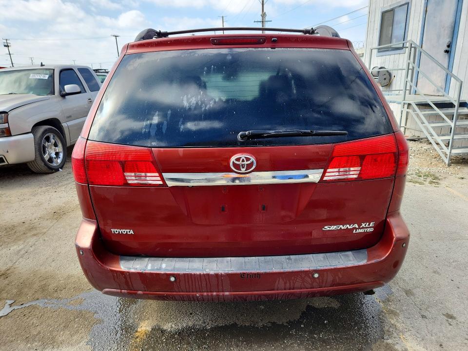 2005 Toyota Sienna VIN 5TDZA22C95S371198 COPART salvage auction — MINOR DENT/SCRATCHES, Ca - Dis/Dlr/Exp Only Clean Title (P), sold $775 on 2026-07-20 (photo 6)