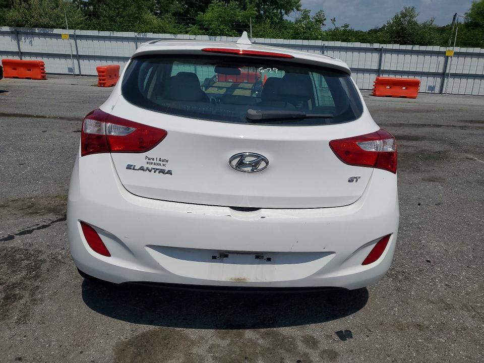 2013 Hyundai Elantra VIN KMHD35LE9DU033683 COPART salvage auction — FRONT END, Pa - Certificate Of Salvage, sold $125 on 2026-07-28 (photo 6)