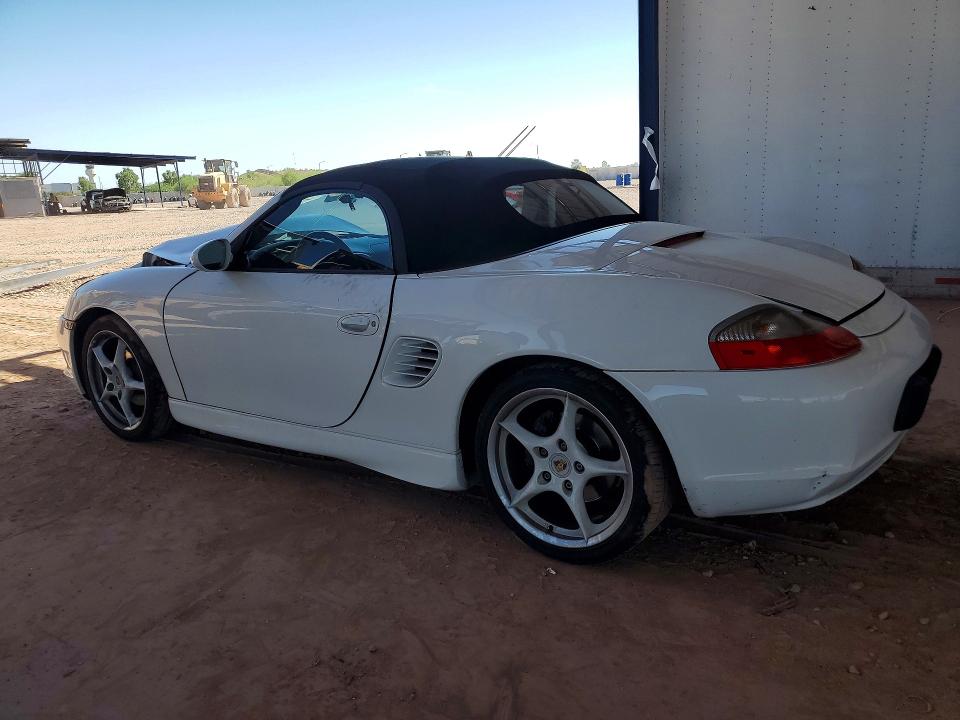 2003 Porsche Boxster VIN WP0CA29823U622773 COPART salvage auction — FRONT END, AZ - CERT OF TITLE - SALVAGE, sold $225 on 2026-07-21 (photo 2)