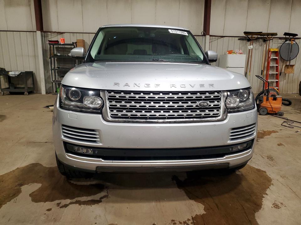 2013 Land rover RANGE ROVER VIN SALGS2DF6DA123023 COPART salvage auction — REAR END, Pa - Certificate Of Salvage, sold $4,050 on 2026-07-28 (photo 5)