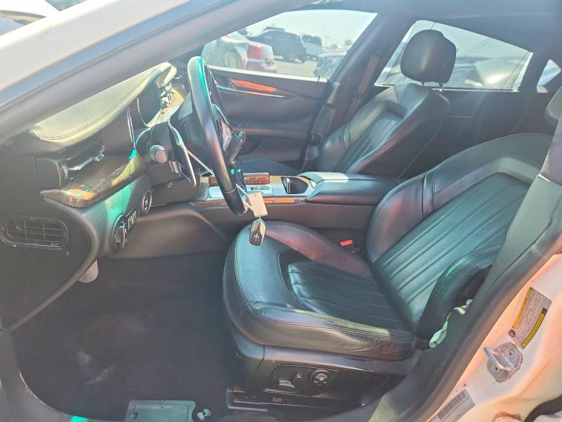 2014 Maserati Quattroporte VIN ZAM56RRA8E1077734 COPART salvage auction — FRONT END, Fl - Cert Of Title Slvg Rebuildable, sold $150 on 2026-08-04 (photo 7)