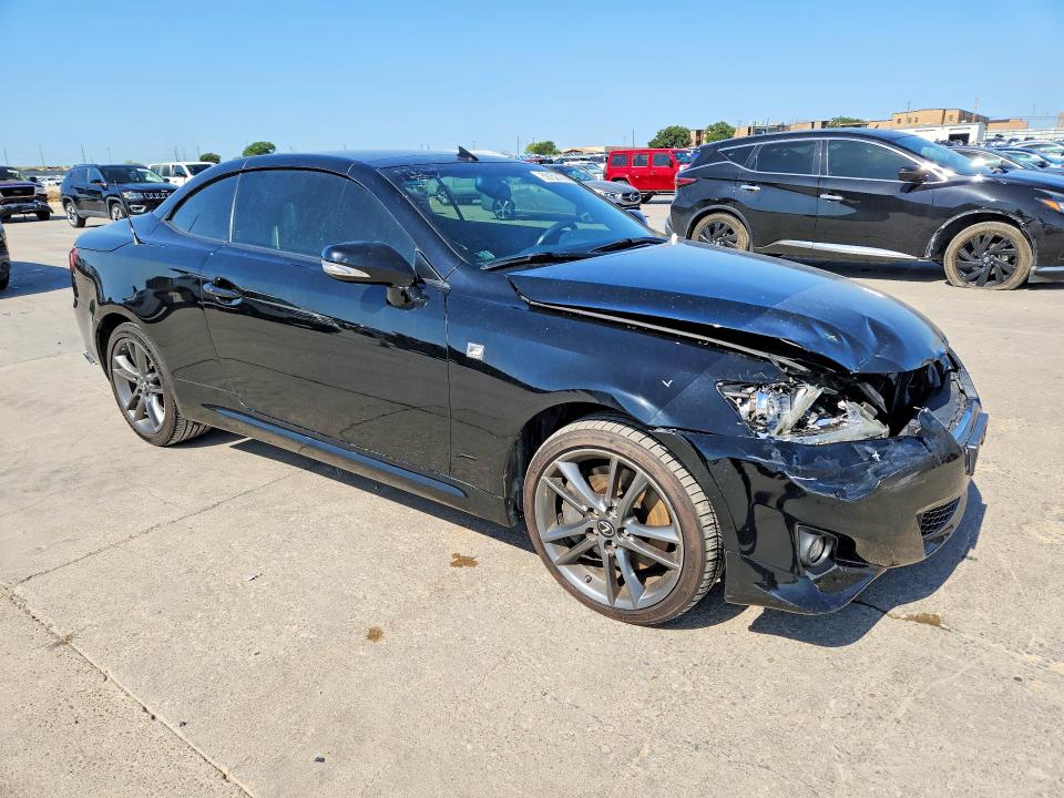 2014 Lexus Is VIN JTHFE2C25E2510150 COPART salvage auction — FRONT END, Tx - Certificate Of Title, sold $6,500 on 2026-09-03 (photo 4)