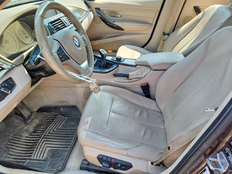 2013 BMW 3er VIN WBA3B9C52DF140800 COPART salvage auction — FRONT END, Ny - Mv-907A Salvage Certificate, sold $525 on 2026-07-22 (photo 7)