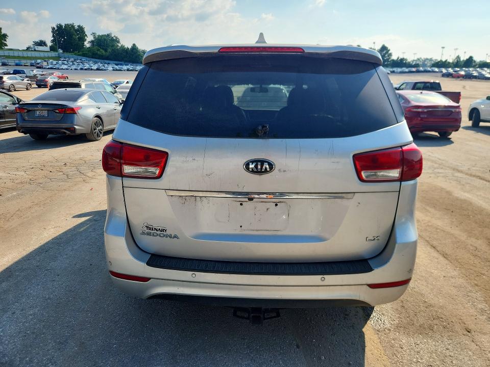 2017 Kia SEDONA VIN KNDMB5C15H6265955 COPART salvage auction — SIDE, MO - CERTIFICATE OF TITLE, sold $850 on 2026-07-17 (photo 6)